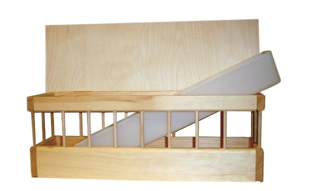 Futterrinne Herwi Mit Deckel Inkl. Schale 60cm 3 Futterrinne Herwi Mit Deckel Inkl. Schale 60cm