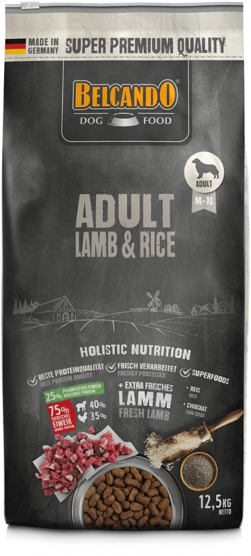 Belcando Adult Lamb & Rice 12,5kg 3 Belcando Adult Lamb & Rice 12,5kg
