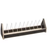 Futterrinne Beschichtet Mit Kippgitter 100cm -Haustierprodukte futterrinne polmark2