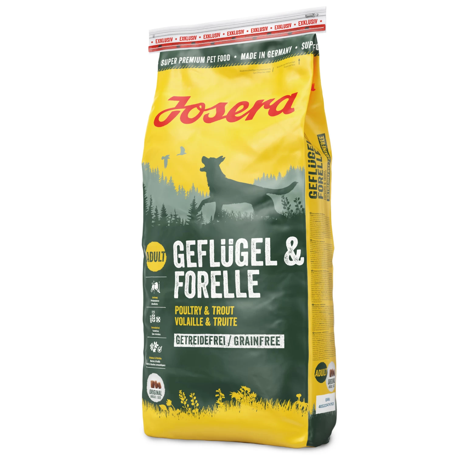 Josera Geflügel & Forelle 15kg 3 Josera Geflügel & Forelle 15kg